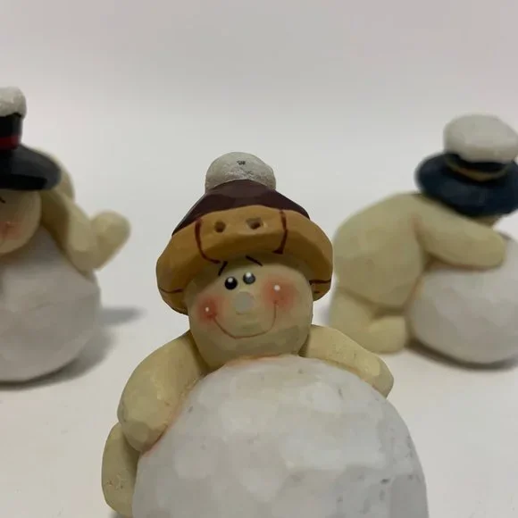 Frolicking Snowmen Ornaments 4 - Picture 9 of 9